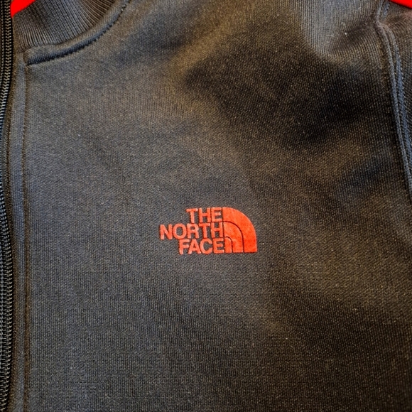 North Face A5 Summit Series women's size medium black, red & orange full zip up - Picture 10 of 12